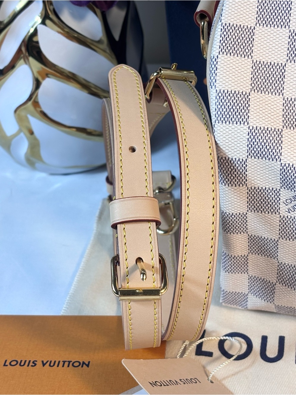 Louis Vuitton Speedy Bandouliere 25 Azur - Picture 12 of 16